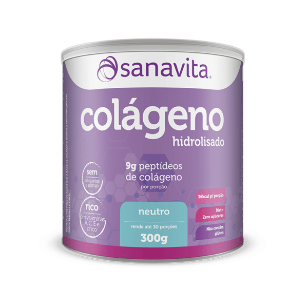 Colágeno Hidrolisado Original 300g – Sanavita-image
